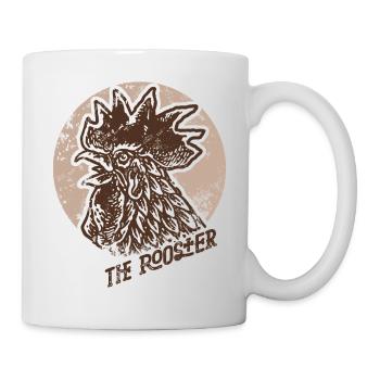 Ancien cachet du coq - Mug blanc - blanc - Droite