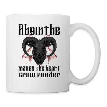 Satan Beelzebub Teufel Gothic Pentagram Mystisch - Tasse - Weiß - Rechts