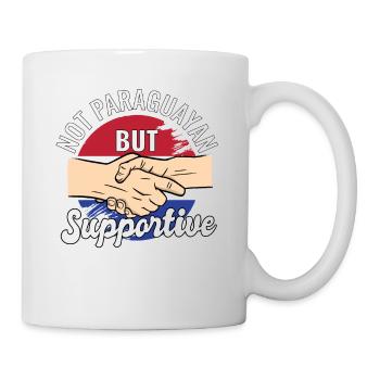 Not Paraguayan But Supportive Country Traveler - Mug - white - Right