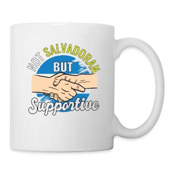Pas salvadorien mais un voyageur de campagne solidaire El - Mug blanc - blanc - Droite