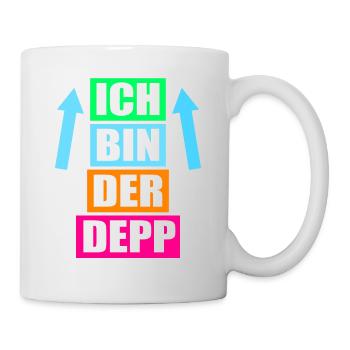 Junggesellenabschied Poltern Polterabend JGA - Tasse - Weiß - Rechts