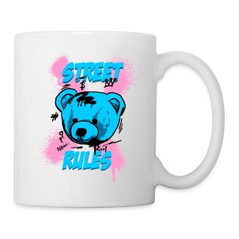 Street Rules - Mug - white - Right