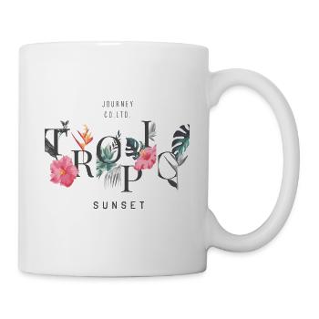 Tropic sunset - Mug - white - Right