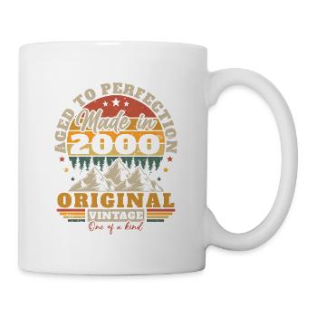 Original 2000 Vintage Anniversaire Humour - Mug blanc - blanc - Droite