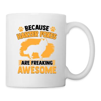 Harz fox is fantastic herding fox - Mug - white - Right