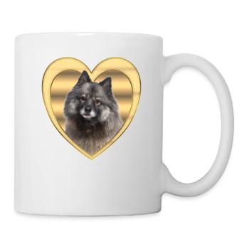 Eurasier - Dog Lovers - Dogs Heart - Mug - white - Right