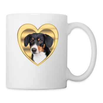 Entlebucher Mountain Dog - Dog Lovers Dogs Heart - Mug blanc - blanc - Droite