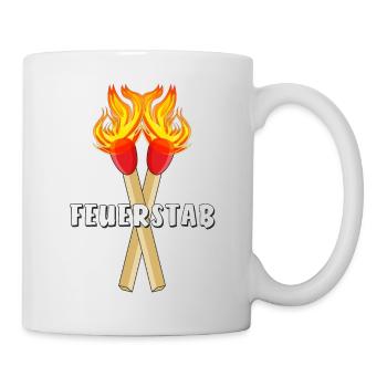 STREICHHOLZ FEUERSTAB - Tasse - Weiß - Rechts