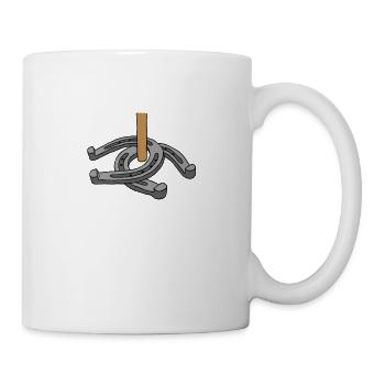 Pole Dancing Expert Horseshoe Pitching - Tasse - Weiß - Rechts