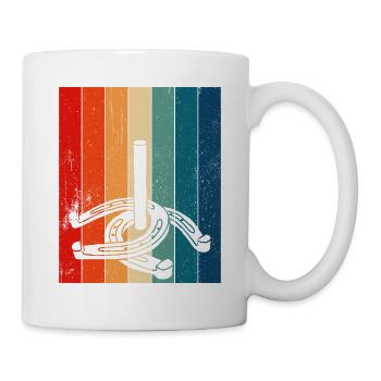 Horseshoe Pitching - Mug - white - Right