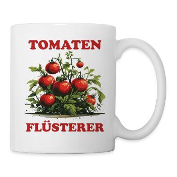 Tomaten Flüsterer - Tasse - Weiß - Rechts