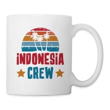 Indonesia Crew - Tasse - Weiß - Rechts