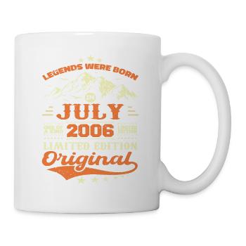 July 2006 vintage retro anniversary 2006 - Mug - white - Right