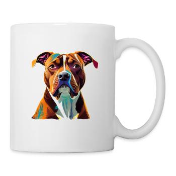 Dog Lover American Stafford - Mug - white - Right