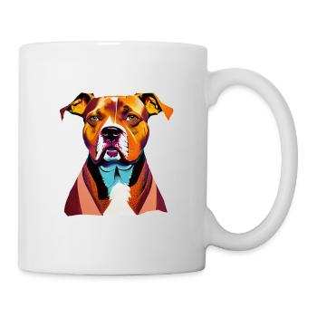 Dog Lover American Stafford - Mug - white - Right
