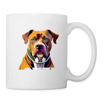 Dog Lover American Stafford - Mug - white - Right