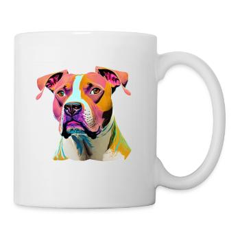 Dog Lover American Stafford - Mug - white - Right