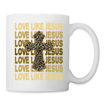 Love like Jesus - Mug - white - Right