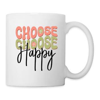 Choose Happy - Mug - white - Right
