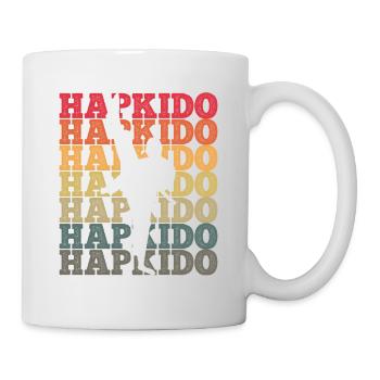 Koreanischer Kampfsport Hapkido - Tasse - Weiß - Rechts