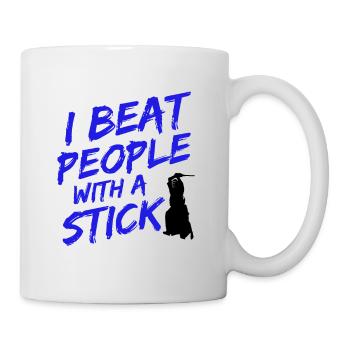 Japanischer Schwertkampf Kendo - Tasse - Weiß - Rechts