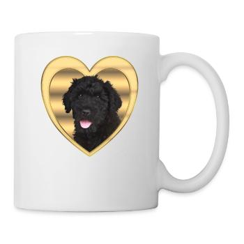 Russian Terrier - Dog Lovers - Dogs Heart - Mug - white - Right