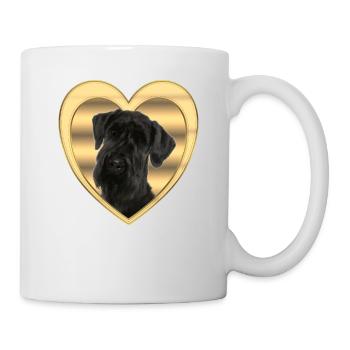 Giant Schnauzer - Dog Lovers - Dogs Heart - Mug - white - Right