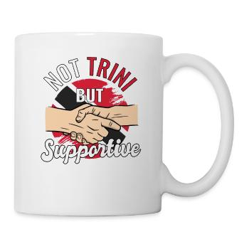 Pas Trini mais un voyageur de campagne solidaire - Mug blanc - blanc - Droite