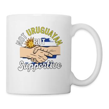 Pas uruguayen mais voyageur de campagne solidaire - Mug blanc - blanc - Droite