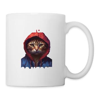 Hab mich auf Geduld testen lassen war bin negativ - Tasse - Weiß - Rechts