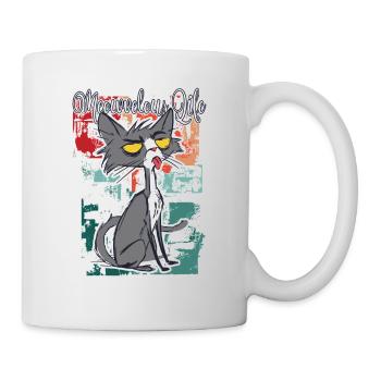 Meowvelous Life Mit Unserem Verspielten - Tasse - Weiß - Rechts