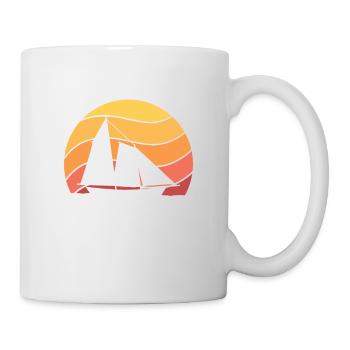 J'en Ai Marre Je Vais Faire Du Voilier Timonier - Mug blanc - blanc - Droite