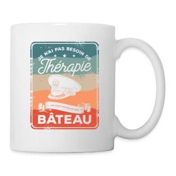 Pas Besoin De Thérapie J'ai Juste Besoin De Mon - Mug blanc - blanc - Droite