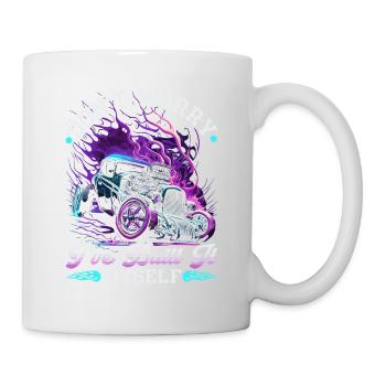 Hot Rod Mechanic Ive Built It Myself, Muscle Car - Mug - white - Right