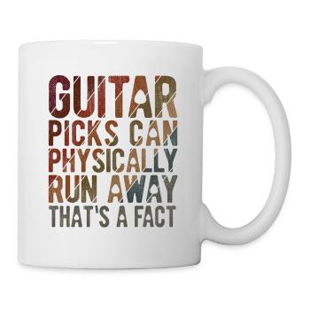 Akustik Spruch Für E-Gitarre Konzert Gitarre - Tasse - Weiß - Rechts