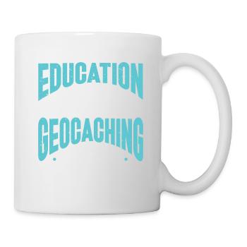 Cadeau Geocaching Geocacher Geocache - Mug blanc - blanc - Droite