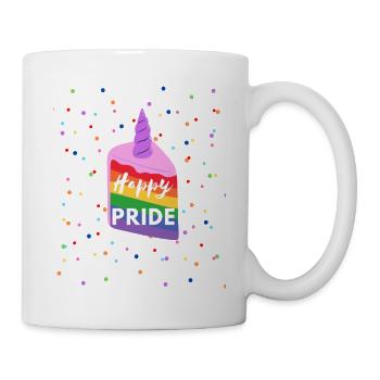 Happy Pride - L’amour est l’amour - Mug blanc - blanc - Droite
