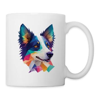 Border Collie Dog Dog Breed Collie Dog Design - Mug - white - Right