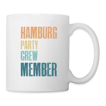 Hamburg Party Crew - Tasse - Weiß - Rechts