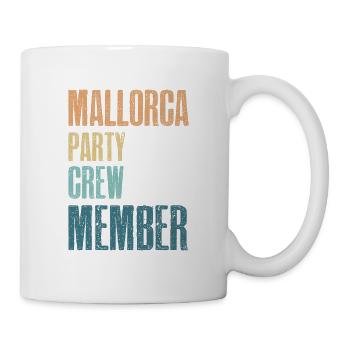 Mallorca Party Crew - Tasse - Weiß - Rechts