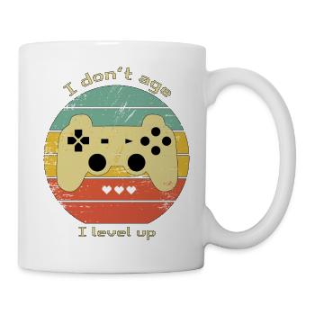 Retro Gaming - Tasse - Weiß - Rechts