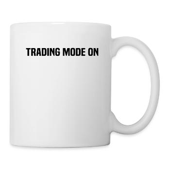 Trading Mode On - Investor Stock Market Trading - Tasse - Weiß - Rechts