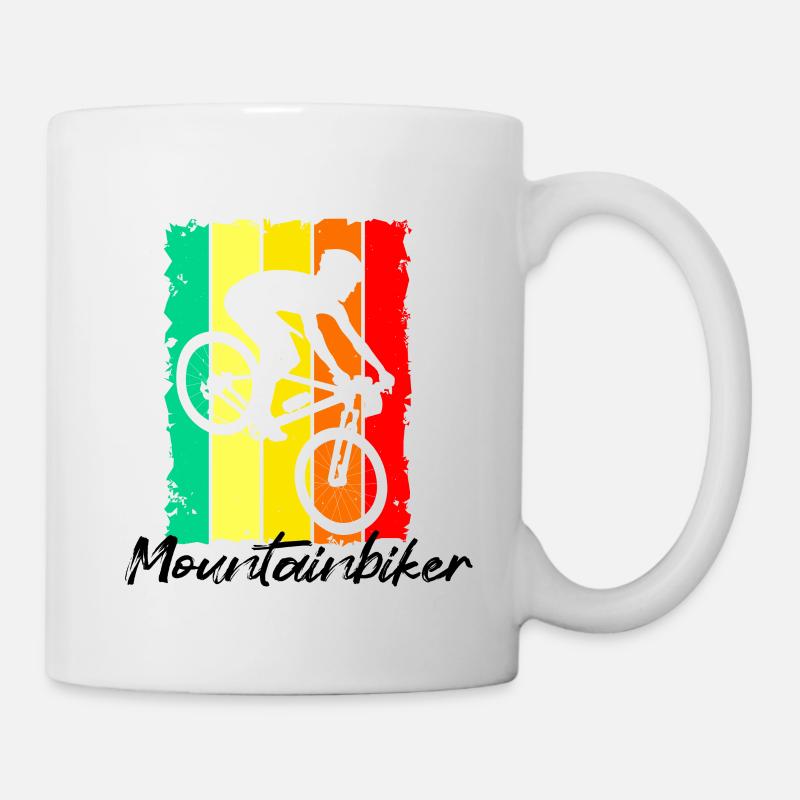 Fahrrad - Tasse - Weiß