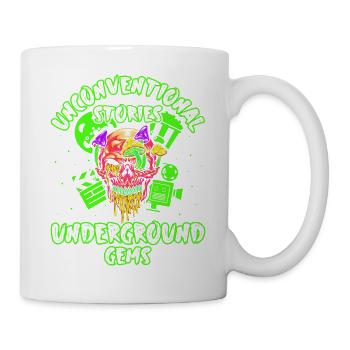 Underground Film, Independent Cinema, Horror - Tasse - Weiß - Rechts