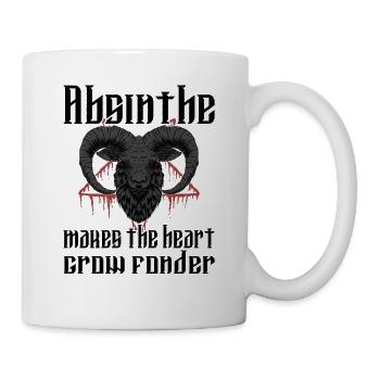 Satan Beelzebub Devil Gothic Pentagram Mystical - Mug - white - Right