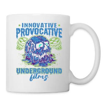 Film underground, Cinéma indépendant, Horreur - Mug blanc - blanc - Droite