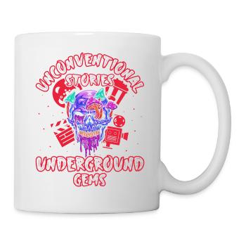 Film underground, Cinéma indépendant, Horreur - Mug blanc - blanc - Droite