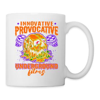 Film underground, Cinéma indépendant, Horreur - Mug blanc - blanc - Droite