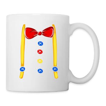 Clown Costume Halloween Lover Funny Fright - Mug - white - Right