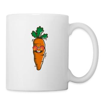 Carotte Halloween Amateur de légumes Carottes Drôle - Mug blanc - blanc - Droite